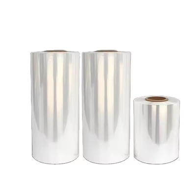 Custom in PVC Polyolefin Pof PET PE Bộ phim thu nhỏ nhiệt Thu nhỏ Cuộn phim bọc cho chai