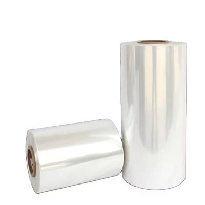 Custom in PVC Polyolefin Pof PET PE Bộ phim thu nhỏ nhiệt Thu nhỏ Cuộn phim bọc cho chai
