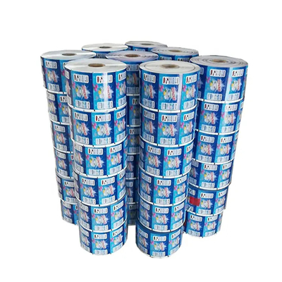 In tự động PETG tay áo thu nhỏ nhãn thú cưng thu nhỏ Pvc phim bọc thực phẩm đóng chai nước đồ uống đóng gói nhãn
