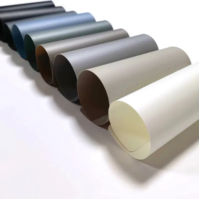 0.25mm Màu mạ rắn cao bóng mềm chạm nhựa PETG PET Bảng đồ nội thất Vòng phim bảo vệ cho sơn