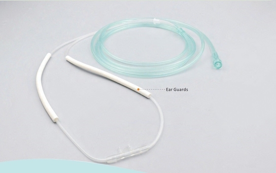 PVC trị liệu oxy cấp y tế với kẹp mũi điều chỉnh với / không có Latex