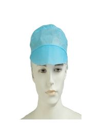 Trắng bảo vệ mũ phẫu thuật dùng một lần thoải mái với đỉnh và đàn hồi
