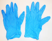 Kiểm tra có thể sử dụng màu xanh Găng tay nitrile Bột miễn phí 12 inch để sử dụng y tế