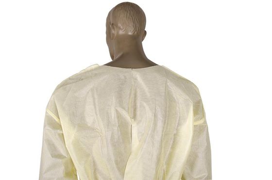 Unisex Áo choàng y tế dùng một lần không dệt 30g-60g Ngành thực phẩm