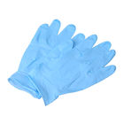 Găng tay không cao su dùng một lần Găng tay kiểm tra nitrile xanh Găng tay y tế miễn phí
