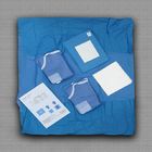 Gói phẫu thuật vô trùng SMS màu xanh dương 55x35cm với túi thu đôi