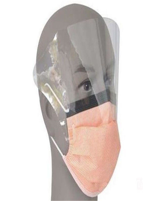 Chống sương mù 3 mặt nạ dùng một lần bằng nhựa trong suốt Visor Fluid Repellent