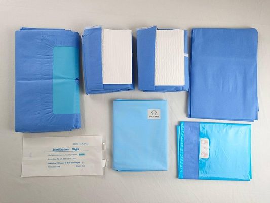 Lớp II Một lần sử dụng phẫu thuật gói khử trùng E O Toàn bộ dụng cụ phẫu thuật lý tưởng cho bệnh viện và cơ sở y tế